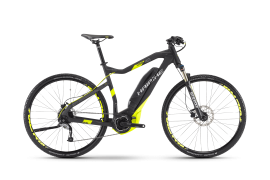 Электровелосипед Haibike Sduro Cross 4.0 Темно Серый с Желтым original 2017